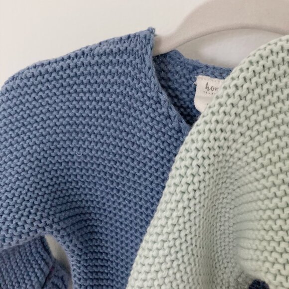 Baby Sweater Bundle 0-3M - Blue & Green - Picture 11 of 11